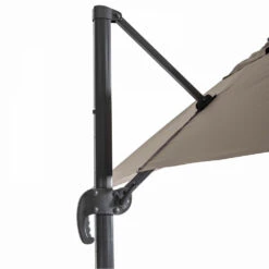 Parasol Déporté 2x3 M Et 4 Dalles à Remplir Aluminium Taupe -Jardinage Fournitures Soldes 646e58dcea9a15.65495794