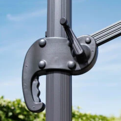 Parasol Déporté 2x3 M Et 4 Dalles à Remplir Aluminium Taupe -Jardinage Fournitures Soldes 646e58dd12db38.10927897