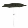 Hapuna - Parasol Droit Rond Diamètre 2,70 Mètres Inclinable - Aluminium - Protection Uv - Ouverture Facile, Manivelle -Jardinage Fournitures Soldes 646f5506872ee7.63507104
