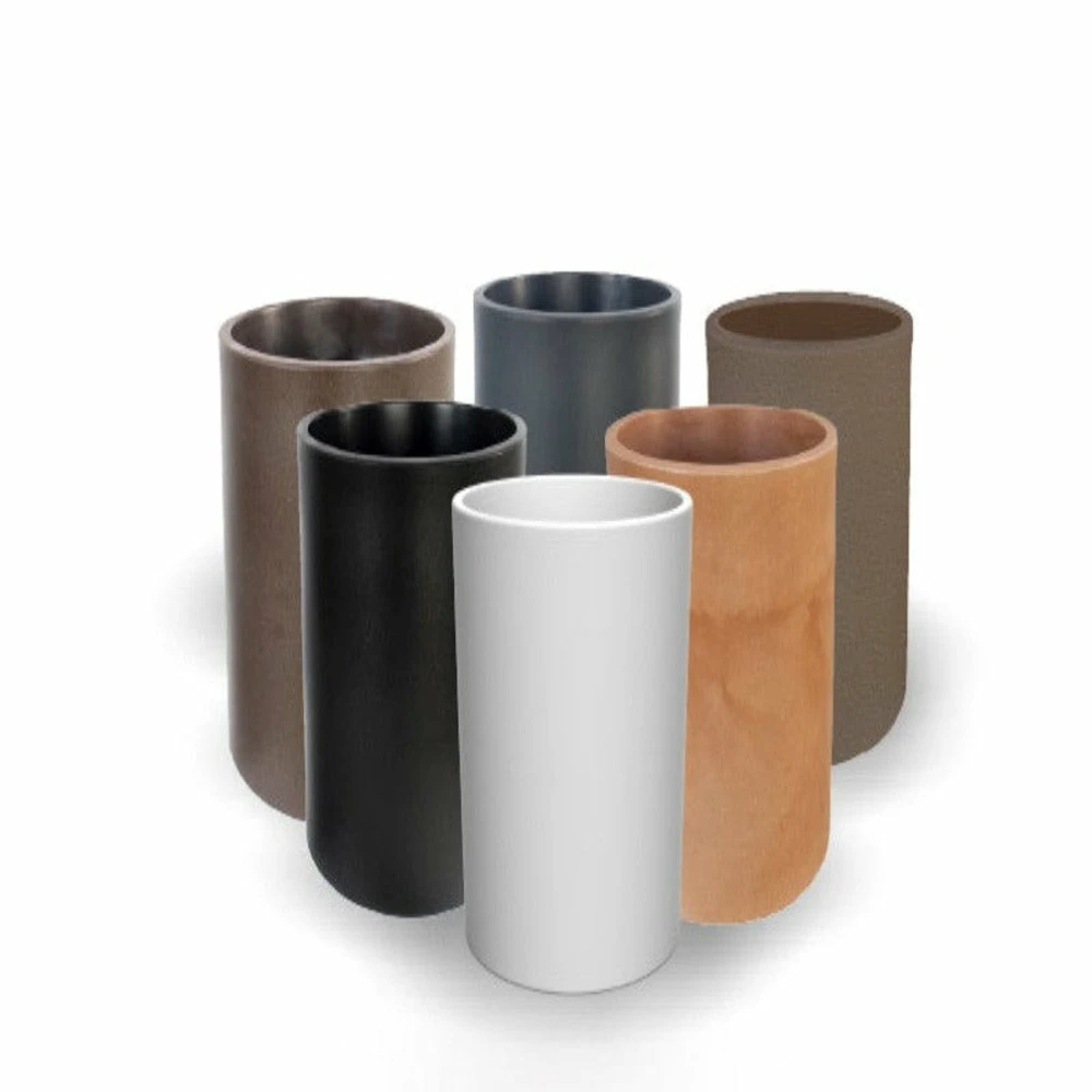 Pot De Fleurs Hortensia 40 High ø40x80cm - Anthracite 4 Pot De Fleurs Hortensia 40 High ø40x80cm - Anthracite – Image 2