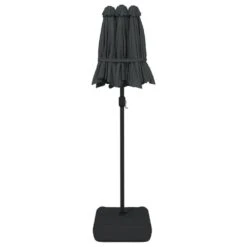 VIDAXL Parasol à Double Tête Avec Led Anthracite 316x240 Cm 15 VIDAXL Parasol à Double Tête Avec Led Anthracite 316x240 Cm -Jardinage Fournitures Soldes 6470a733c37421.25867422