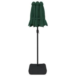 VIDAXL Parasol à Double Tête Avec Led Vert 316x240 Cm 15 VIDAXL Parasol à Double Tête Avec Led Vert 316x240 Cm -Jardinage Fournitures Soldes 6470a7391445d3.74449236