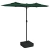 VIDAXL Parasol à Double Tête Avec Led Vert 316x240 Cm 1 VIDAXL Parasol à Double Tête Avec Led Vert 316x240 Cm -Jardinage Fournitures Soldes 6470a739178cf9.54068814