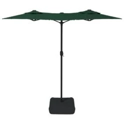 VIDAXL Parasol à Double Tête Avec Led Vert 316x240 Cm 13 VIDAXL Parasol à Double Tête Avec Led Vert 316x240 Cm -Jardinage Fournitures Soldes 6470a7391d5d26.42602498