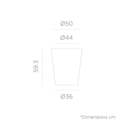 Pot De Fleurs Gerbera ø50x59,5cm - Noir 9 Pot De Fleurs Gerbera ø50x59,5cm - Noir -Jardinage Fournitures Soldes 6478c7f6ead164.60670732