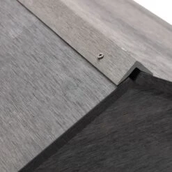 VIDAXL Garage Pour Tondeuse à Gazon Gris 80x80x70 Cm Wpc -Jardinage Fournitures Soldes 6479899cdeddd4.57567430