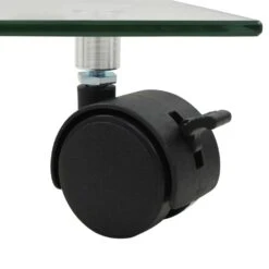 VIDAXL Supports Roulants à Plantes 4 Pcs 35x35 Cm Carré Verre Trempé -Jardinage Fournitures Soldes 64798cbfdfe106.13556254