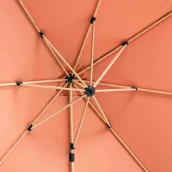 Parasol Déporté 3x3m Et 4 Dalles à Remplir Effet Bois Argile -Jardinage Fournitures Soldes 647ecfd7d24db2.51686413