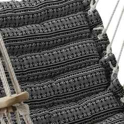 Chaise De Détente Suspendue Jinja Noir & Blanc 8 Chaise De Détente Suspendue Jinja Noir & Blanc -Jardinage Fournitures Soldes 647f7c9dc554f6.54811046