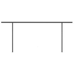 VIDAXL Auvent Automatique Capteur De Vent Et Led 5x3,5 M Bleu Et Blanc -Jardinage Fournitures Soldes 6480d1e6d091e2.54352776