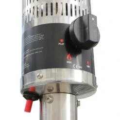 Lot De 2 Chauffages D'extérieur Gaz 12.5kw - Finland - Parasols Chauffants En Acier Inoxydable. Réglable. Porte En Façade Et -Jardinage Fournitures Soldes 6483189fe09c27.11495973