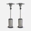 Lot De 2 Chauffages D'extérieur Gaz 12.5kw - Finland - Parasols Chauffants En Acier Inoxydable. Réglable. Porte En Façade Et -Jardinage Fournitures Soldes 648318a007c0f5.09241894