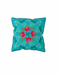 Coussin Signature 45x45cm (peacock)