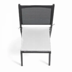 Lot De 4 Galettes De Chaise Polyester écru 40x40x3 Cm -Jardinage Fournitures Soldes 6488657aad9aa0.03659913