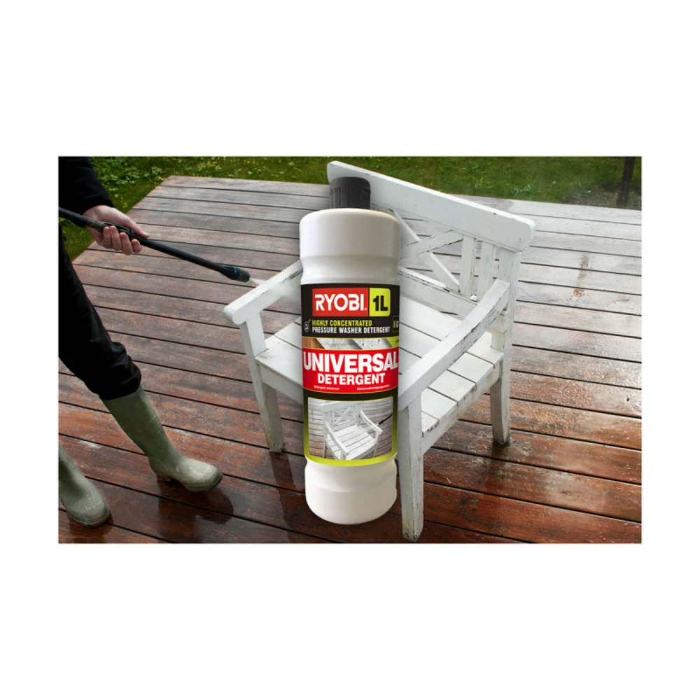 Détergent Universel Pour Nettoyeur Haute Pression Ryobi - 1l Rac733 4 Détergent Universel Pour Nettoyeur Haute Pression Ryobi - 1l Rac733 – Image 2