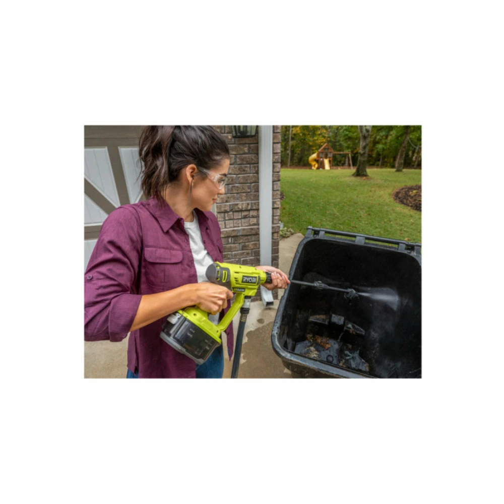 Pistolet à Pression Ryobi 18v Oneplus - 1 Batterie 2.5ah 1 Chargeur Ry18pw22a-125 6 Pistolet à Pression Ryobi 18v Oneplus - 1 Batterie 2.5ah 1 Chargeur Ry18pw22a-125 – Image 4