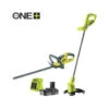 Ryobi Taille Haies Duo One+ 18v 45cm Rht1845 + Coupe-bordures 25cm Rlt1825m - 1 Batterie Lithium+ 2,0ah Et 1 Chargeur 1,7a -Jardinage Fournitures Soldes 648b4ac59048f8.05542502