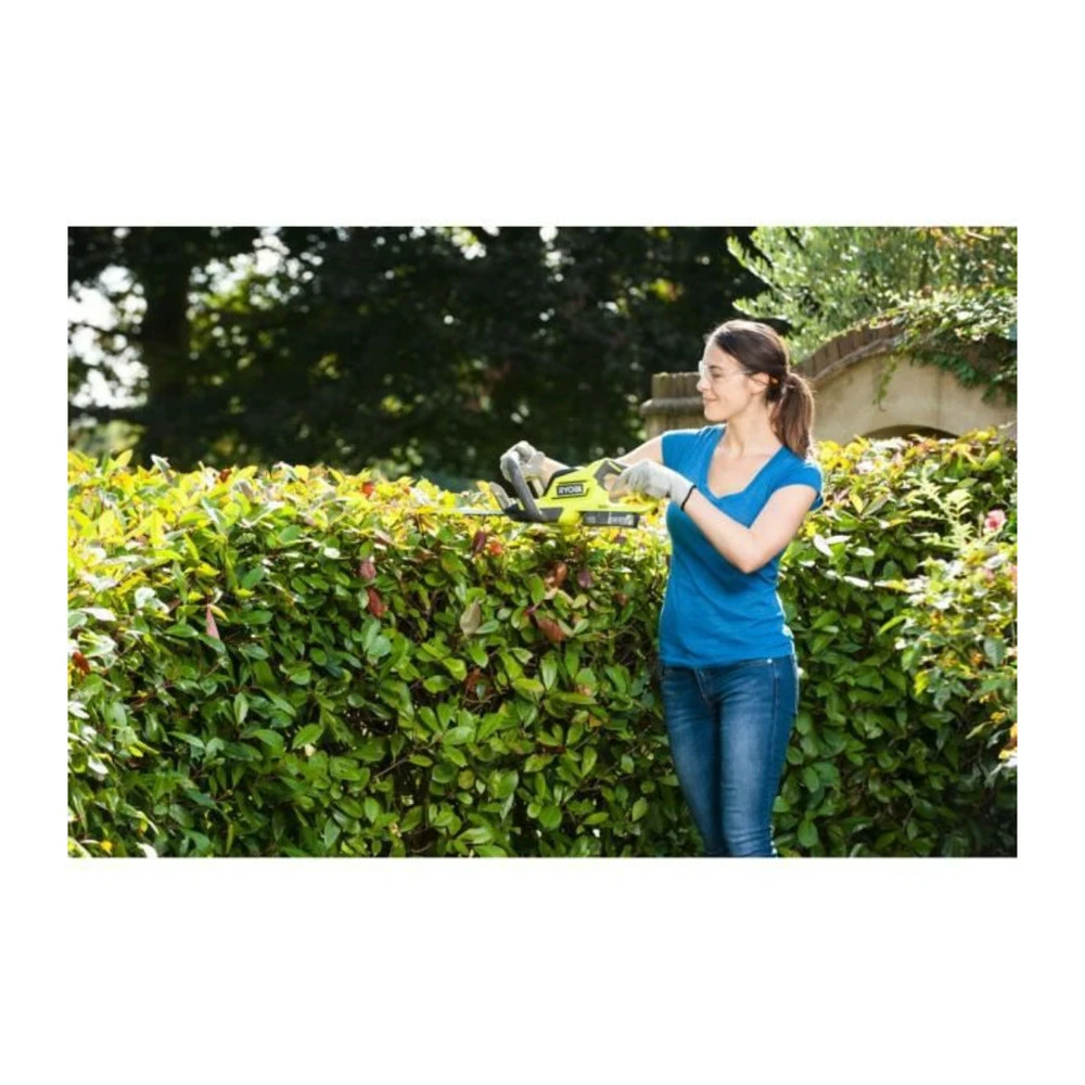 Ryobi Taille Haies Duo One+ 18v 45cm Rht1845 + Coupe-bordures 25cm Rlt1825m - 1 Batterie Lithium+ 2,0ah Et 1 Chargeur 1,7a 5 Ryobi Taille Haies Duo One+ 18v 45cm Rht1845 + Coupe-bordures 25cm Rlt1825m - 1 Batterie Lithium+ 2,0ah Et 1 Chargeur 1,7a – Image 3