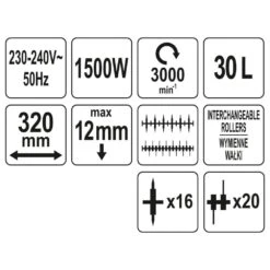 Scarificateur électrique 1500 W -Jardinage Fournitures Soldes 648b4e36766f87.87289132