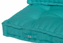 Coussins Palette Capitonné 120x80x20cm Bleu Caraïbes -Jardinage Fournitures Soldes 648b51cc4c4999.36133229