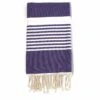 Fouta En Coton Arthur 100x200cm Violet -Jardinage Fournitures Soldes 648b51cdec4b69.79396594