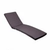 Coussin Bain De Soleil - Matelas Pour Transat Dehoussable- 185x60x5cm - Gris Carbone -Jardinage Fournitures Soldes 648b51cfc91737.48933669