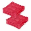 Coussin De Sol Lot De 2 - 40 X 40 Cm Rouge Piment 2 Coussin De Sol Lot De 2 - 40 X 40 Cm Rouge Piment -Jardinage Fournitures Soldes 648b51d29b4fa7.39400223