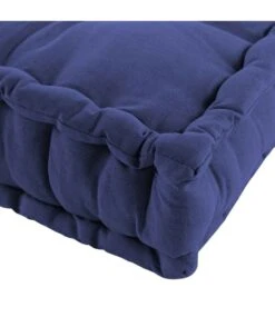 Coussin Palette 60x120 Cm Uni Paletis Marine Coton -Jardinage Fournitures Soldes 649481b55dba29.26980434