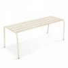 Banc De Jardin En Acier Ivoire