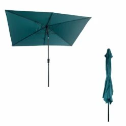 Parasol Droit Hapuna Rectangulaire 2x3m Bleu -Jardinage Fournitures Soldes 6494abd625c1c3.80560455