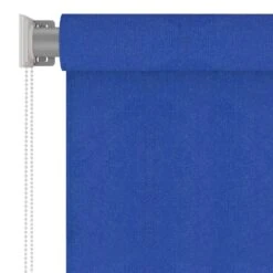 VIDAXL Store Roulant D'extérieur 200x140 Cm Bleu Pehd -Jardinage Fournitures Soldes 6494b66a3722a7.67681363