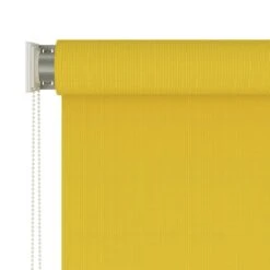 VIDAXL Store Roulant D'extérieur 220x140 Cm Jaune -Jardinage Fournitures Soldes 6494b678cd4591.23598508