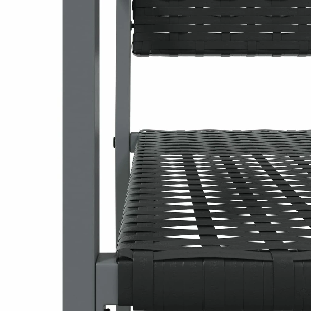 VIDAXL Ensemble à Manger De Jardin 3 Pcs Résine Tressée Acier 9 VIDAXL Ensemble à Manger De Jardin 3 Pcs Résine Tressée Acier – Image 7