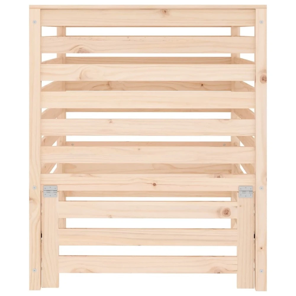 VIDAXL Composteur 82,5x82,5x99,5 Cm Bois Massif De Pin 7 VIDAXL Composteur 82,5x82,5x99,5 Cm Bois Massif De Pin – Image 5