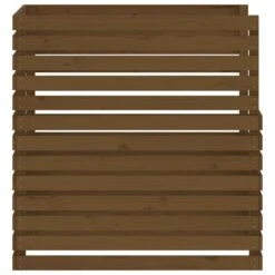 VIDAXL Composteur Marron Miel 100x100x102 Cm Bois Massif De Pin -Jardinage Fournitures Soldes 6499e3c7b2c9c7.07035165