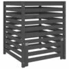 VIDAXL Composteur Gris 82,5x82,5x99,5 Cm Bois Massif De Pin 1 VIDAXL Composteur Gris 82,5x82,5x99,5 Cm Bois Massif De Pin -Jardinage Fournitures Soldes 6499e3c974a9f3.97348777