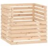 VIDAXL Composteur 80x80x78 Cm Bois Massif De Pin 1 VIDAXL Composteur 80x80x78 Cm Bois Massif De Pin -Jardinage Fournitures Soldes 6499e3cc90a264.14335072