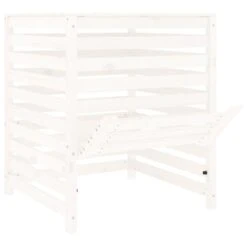 VIDAXL Composteur Blanc 82,5x82,5x99,5 Cm Bois Massif De Pin 14 VIDAXL Composteur Blanc 82,5x82,5x99,5 Cm Bois Massif De Pin -Jardinage Fournitures Soldes 6499e3cd60d980.80824964