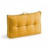 Coussin Palette Dossier Polyester Jaune 60 X 40 X 12 Cm -Jardinage Fournitures Soldes 6b69464b3111131d