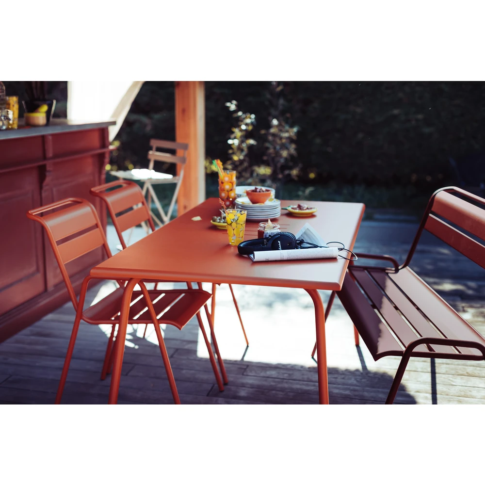 Fauteuil Bridge Monceau, Piment 4 Fauteuil Bridge Monceau, Piment – Image 2