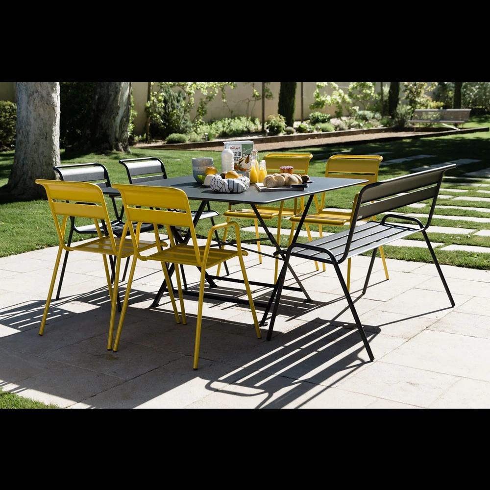 Fauteuil Bridge Monceau, Piment 6 Fauteuil Bridge Monceau, Piment – Image 4