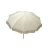 Parasol Monte Carlo En Toile Couleur Blanc Cassé - D180 Cm -Jardinage Fournitures Soldes 734325 002