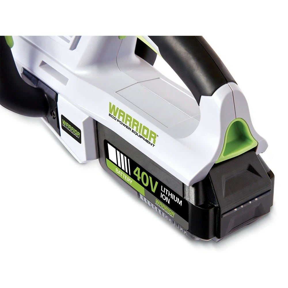 Taille-haies Sur Batterie Lithium 40v 2.5 Ah Lame 53 Cm + Chargeur Warrior 5 Taille-haies Sur Batterie Lithium 40v 2.5 Ah Lame 53 Cm + Chargeur Warrior – Image 3