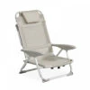 Fauteuil Clic Clac Des Plages En Polyester Gris -Jardinage Fournitures Soldes 7fde7fd00b4579f6