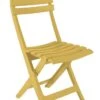 Grosfillex Chaise Miami Pliante Jaune Indien