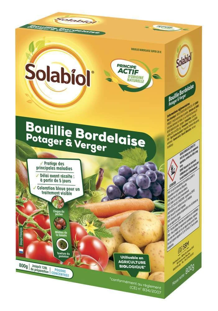 Solabiol Bouillie Bordelaise Colorée - 800g 3 Solabiol Bouillie Bordelaise Colorée - 800g