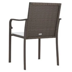 VIDAXL Chaises De Jardin Et Coussins Lot De 2 Marron 56x59x84 Cm Rotin 14 VIDAXL Chaises De Jardin Et Coussins Lot De 2 Marron 56x59x84 Cm Rotin -Jardinage Fournitures Soldes 8209bb680b300cd2