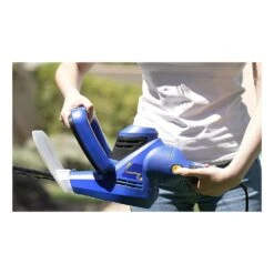 Taille-haies électrique 450 W Poignée Rotative 90° Guide 50 Cm Goodyear -Jardinage Fournitures Soldes 85219b6823cddd9d