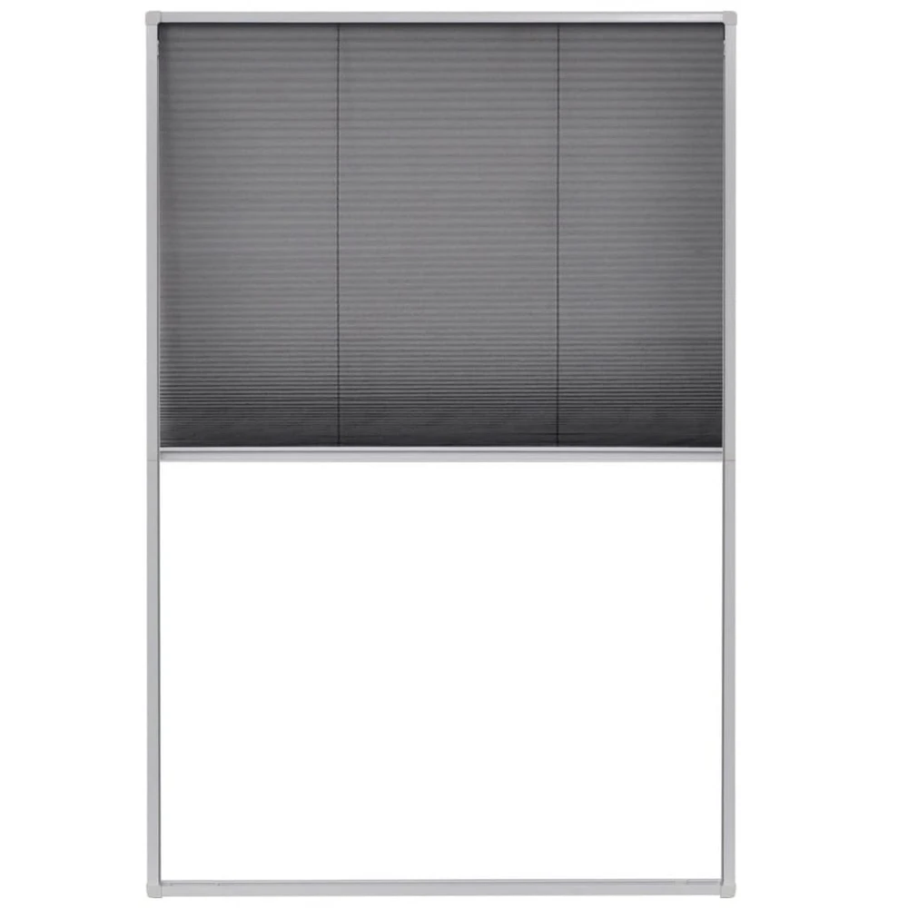 VIDAXL Moustiquaire Plissée Pour Fenêtre Aluminium 80 X 120 Cm 3 VIDAXL Moustiquaire Plissée Pour Fenêtre Aluminium 80 X 120 Cm
