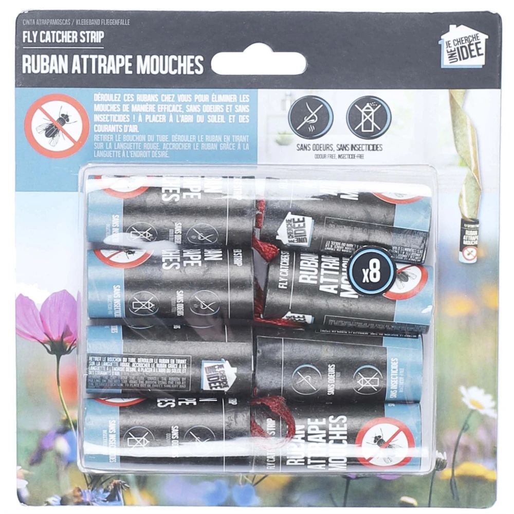 Set De 24 Rubans Attrape-mouches 3 Set De 24 Rubans Attrape-mouches